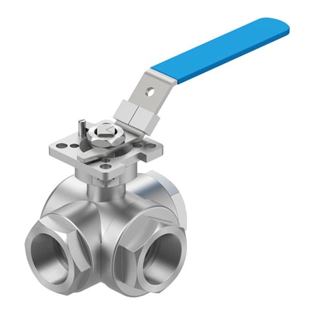 Festo Ball Valve VZBE-11/2-T-63-F-3L-F0507-M-V15V15 VZBE-11/2-T-63-F-3L-F0507-M-V15V15